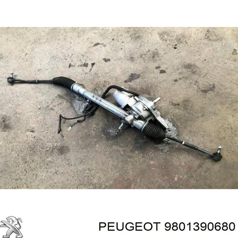 Compre 9801390680 Peugeot/Citroen Cremalheira da direção