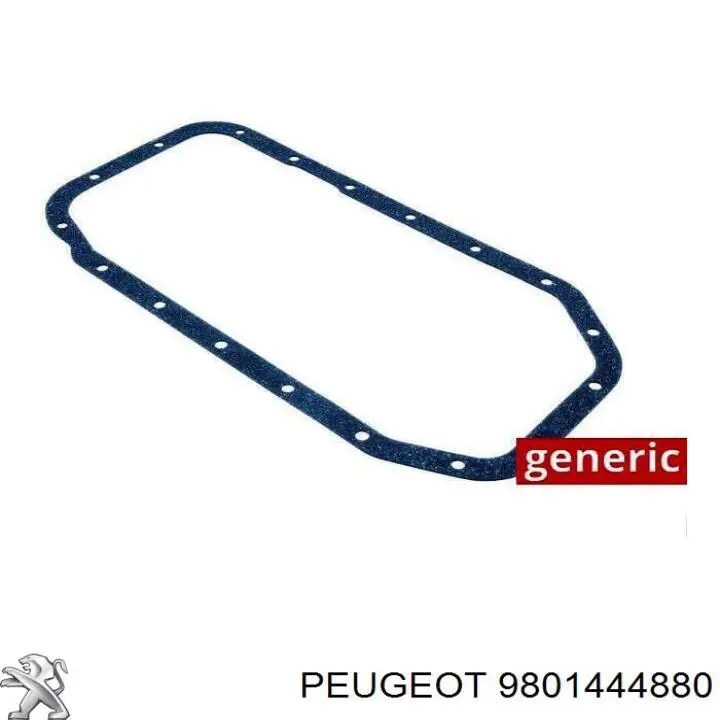 Vedante de panela de cárter do motor Corteco 49421078