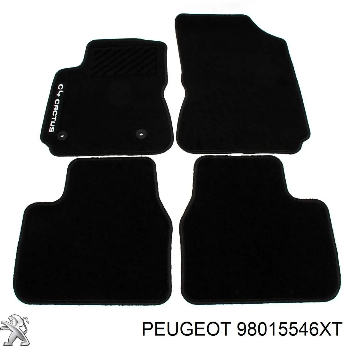 Compre 98015546XT Peugeot/Citroen Expansor (placa sobreposta) de arco do pára-lama dianteiro direito