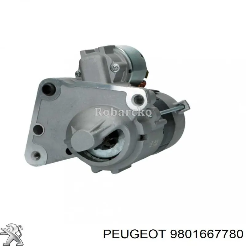 Motor de arranco Peugeot/Citroen 9801667780 preço, a partir de 72,67 USD