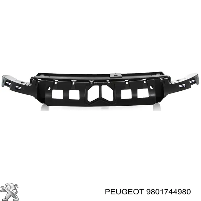 9801744980 Peugeot/Citroen Consola central do pára-choque dianteiro