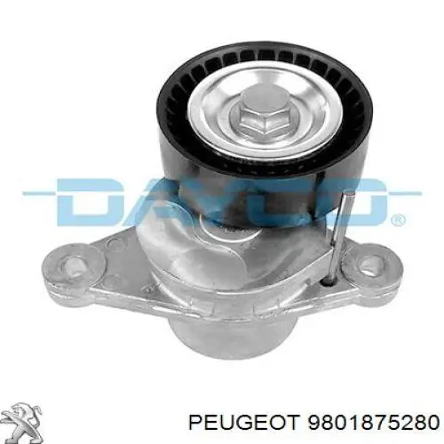 Reguladora de tensão da correia de transmissão Peugeot/Citroen 9801875280 preço, a partir de 35,04 USD