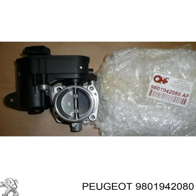 9801942080 Peugeot/Citroen Válvula de borboleta montada