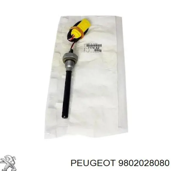 9802028080 Peugeot/Citroen Sensor do nível de óleo de motor