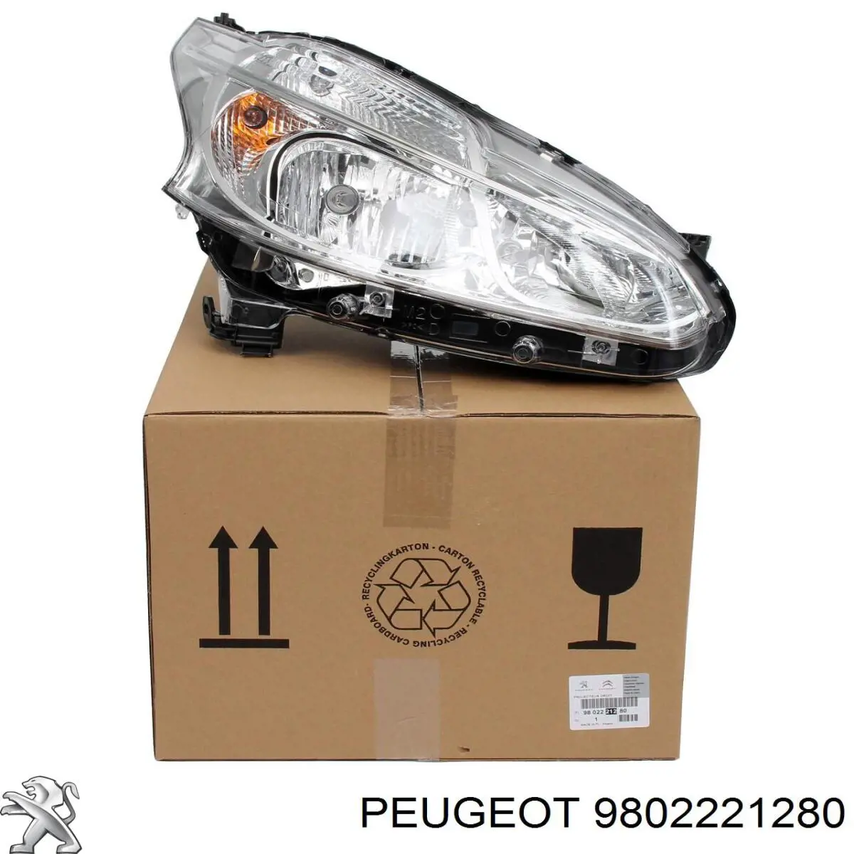 Luz direita Peugeot/Citroen 9802221280 preço, a partir de 211,12 USD