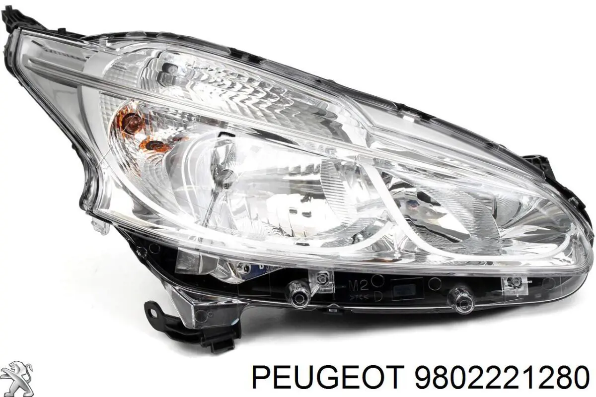9802221280 Peugeot/Citroen Luz direita