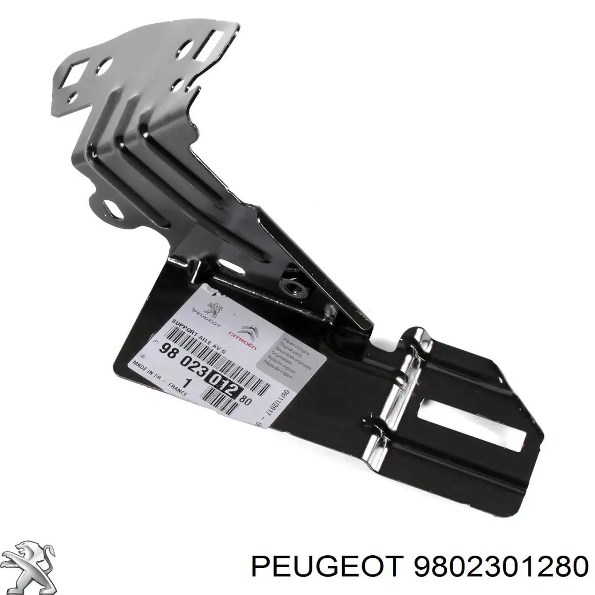 9802301280 Peugeot/Citroen Pára-lama dianteiro esquerdo