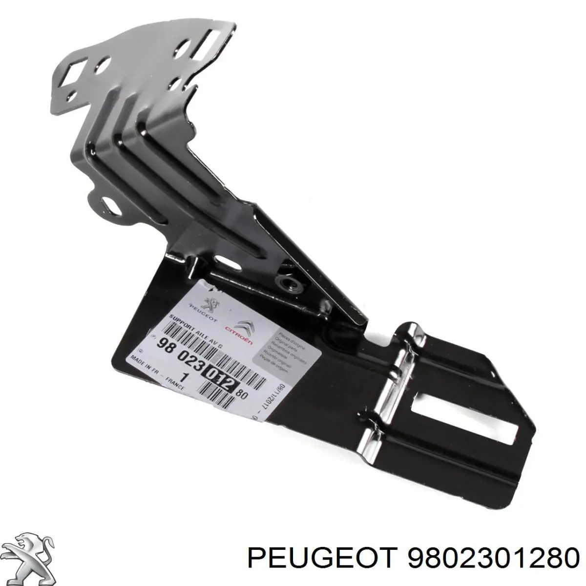 9802301280 Peugeot/Citroen Pára-lama dianteiro esquerdo
