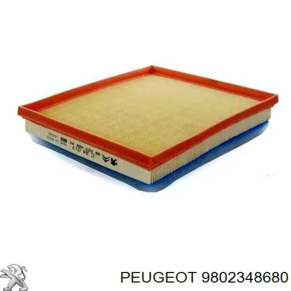 Filtro de ar Peugeot/Citroen 9802348680