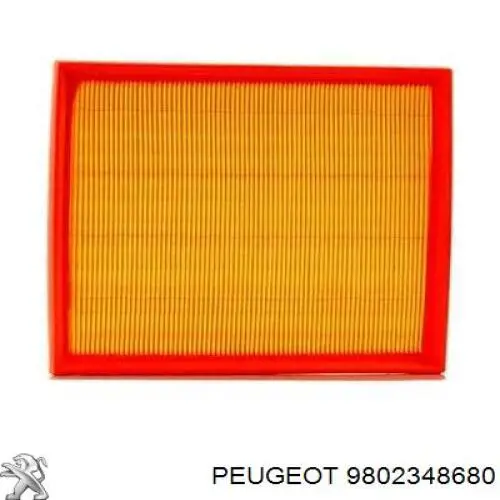 9802348680 Peugeot/Citroen Filtro de ar