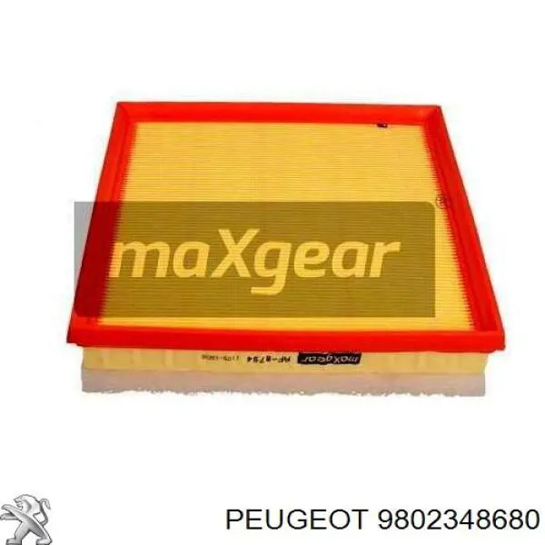 9802348680 Peugeot/Citroen Filtro de ar
