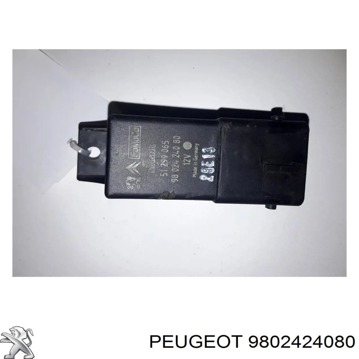 Compre 9802424080 Peugeot/Citroen Relê das velas de incandescência