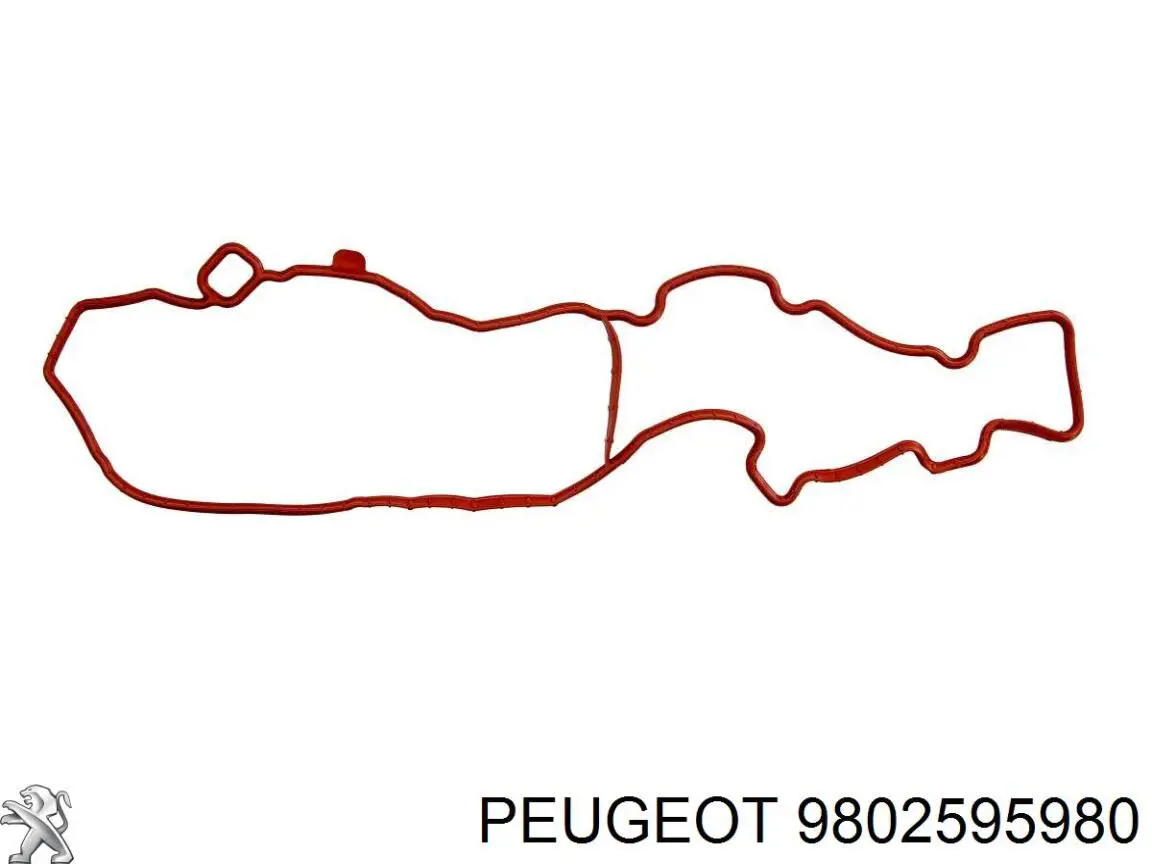 Vedante superior da tampa de válvulas de motor Peugeot/Citroen 9802595980