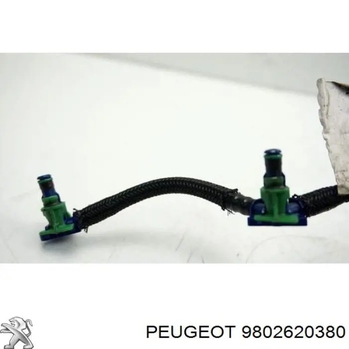 9802620380 Peugeot/Citroen Tubo de combustível, inverso desde os injetores