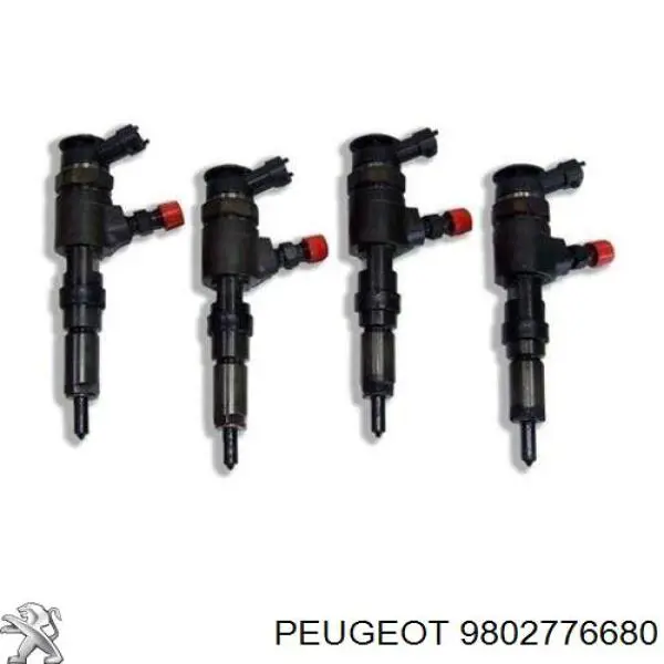 9802776680 Peugeot/Citroen Injetor de injeção de combustível