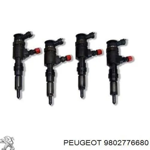 Injetor de injeção de combustível Peugeot/Citroen 9802776680 preço, a partir de 108,54 USD