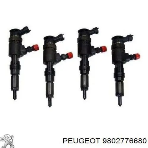Compre 9802776680 Peugeot/Citroen Injetor de injeção de combustível