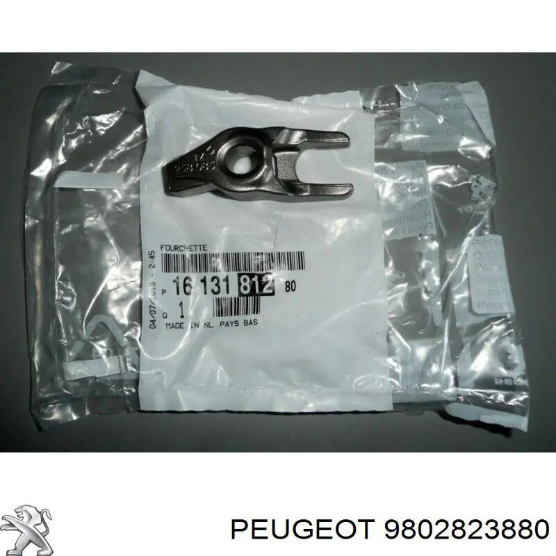 9802823880 Peugeot/Citroen Consola de fixação do injetor