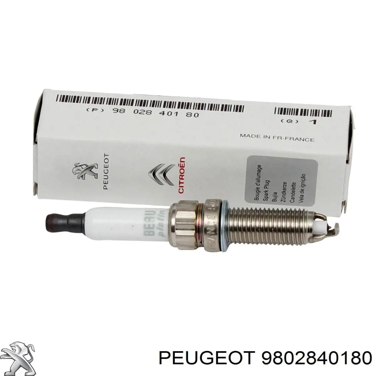 Compre 9802840180 Peugeot/Citroen Vela de ignição