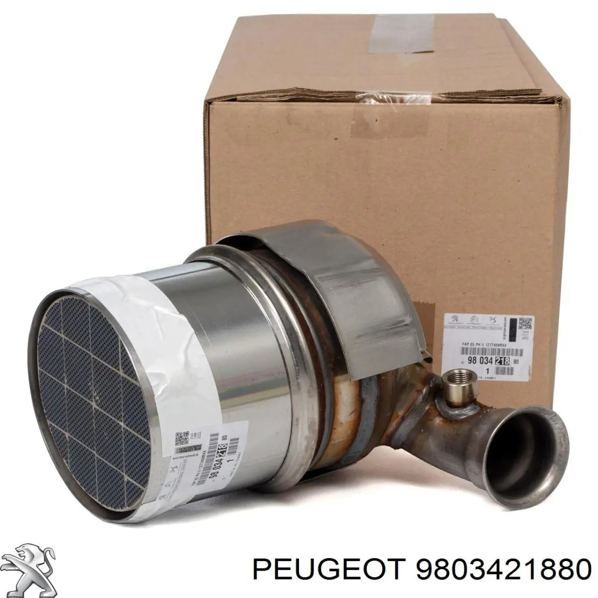 Filtro de partículas do sistema dos gases de escape Peugeot/Citroen 9803421880 preço, a partir de 302,30 USD