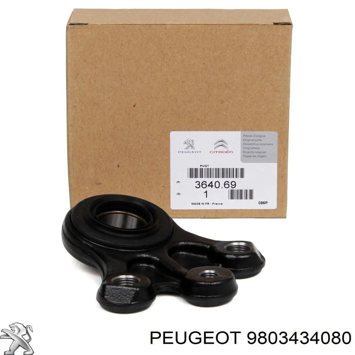 Compre 9803434080 Peugeot/Citroen Suporte de esfera inferior