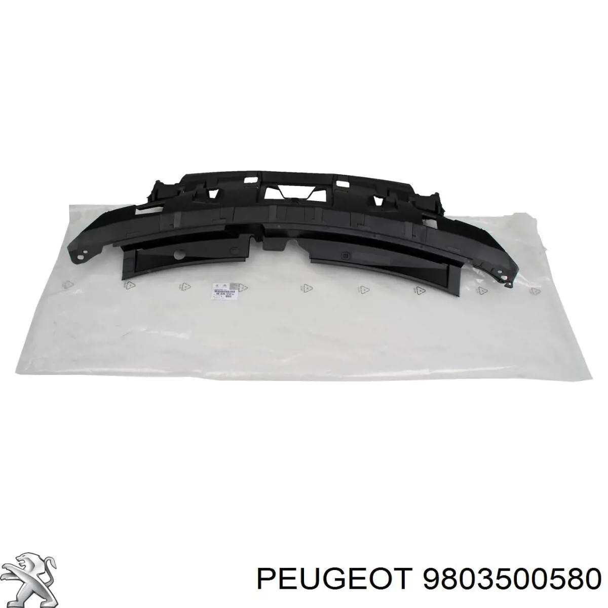 9803500580 Peugeot/Citroen Reforçador do pára-choque dianteiro