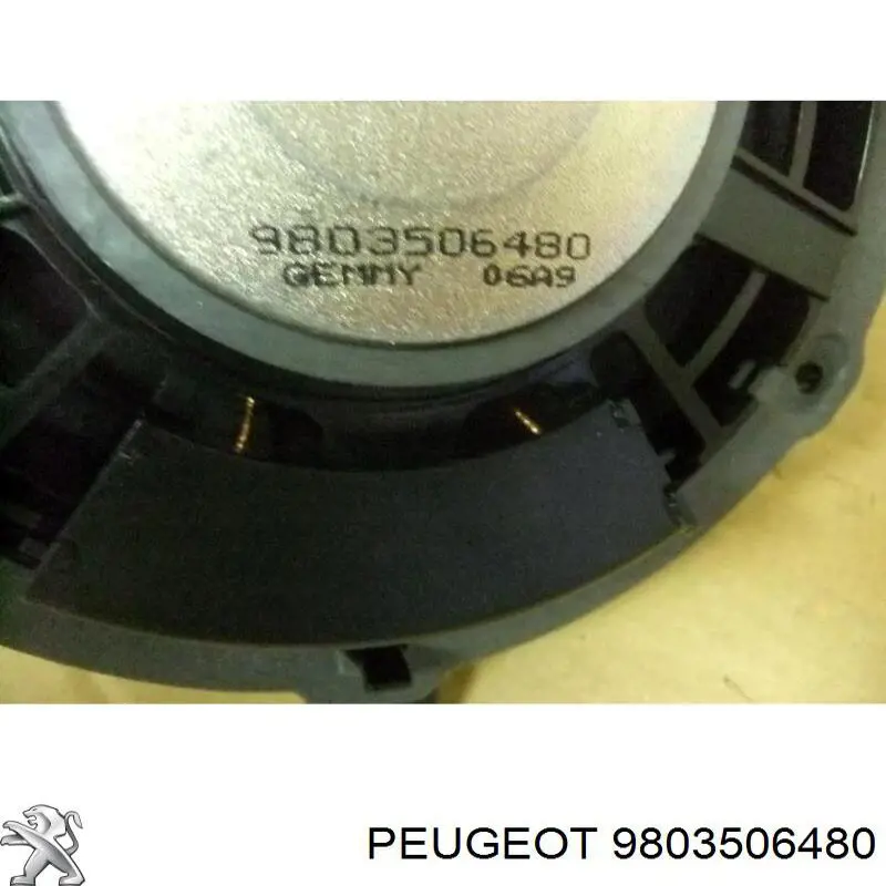 Compre 9803506480 Peugeot/Citroen Alto-falante da porta dianteira