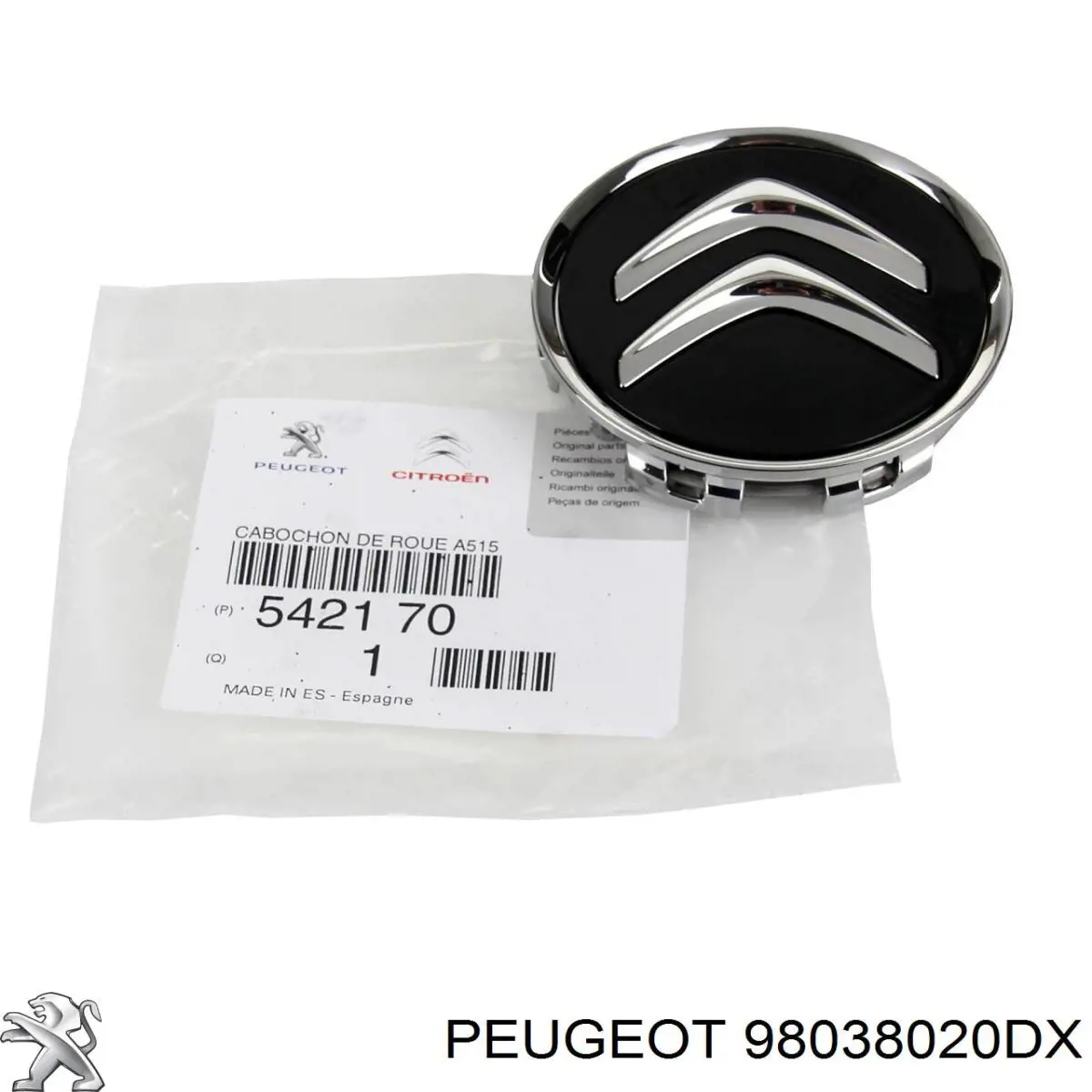 Compre 98038020DX Peugeot/Citroen 