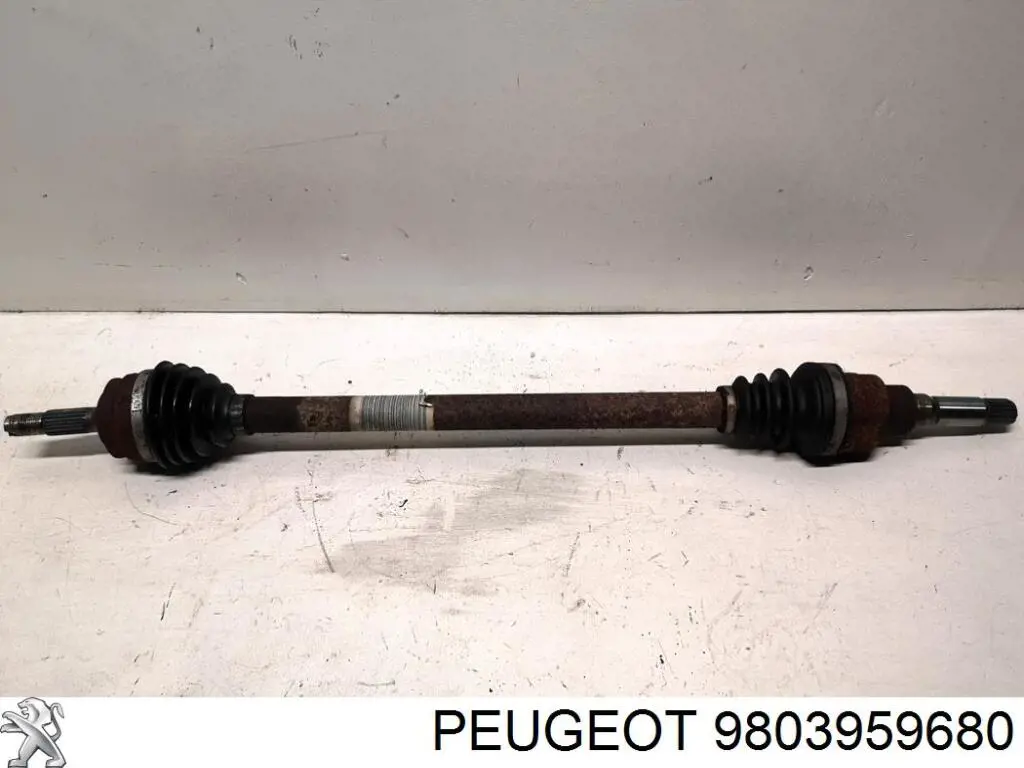1607237180 Peugeot/Citroen Semieixo (acionador) dianteiro direito