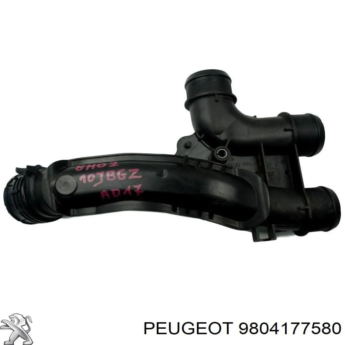 Mangueira (cano derivado) de intercooler Peugeot/Citroen 9804177580 preço, a partir de 53,56 USD