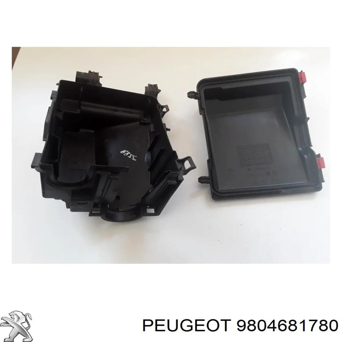 9804681780 Peugeot/Citroen Caixa de unidade de dispositivos de segurança