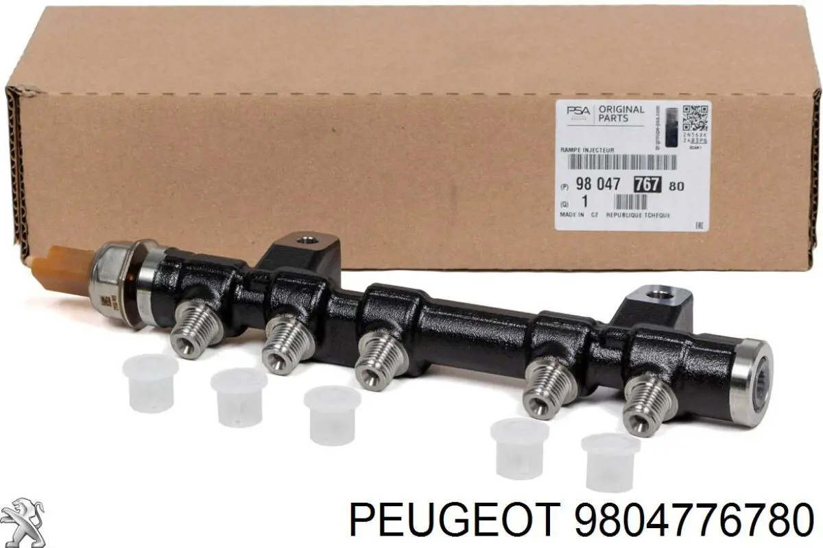Distribuidor de combustível (rampa) 9804776780 Peugeot/Citroen