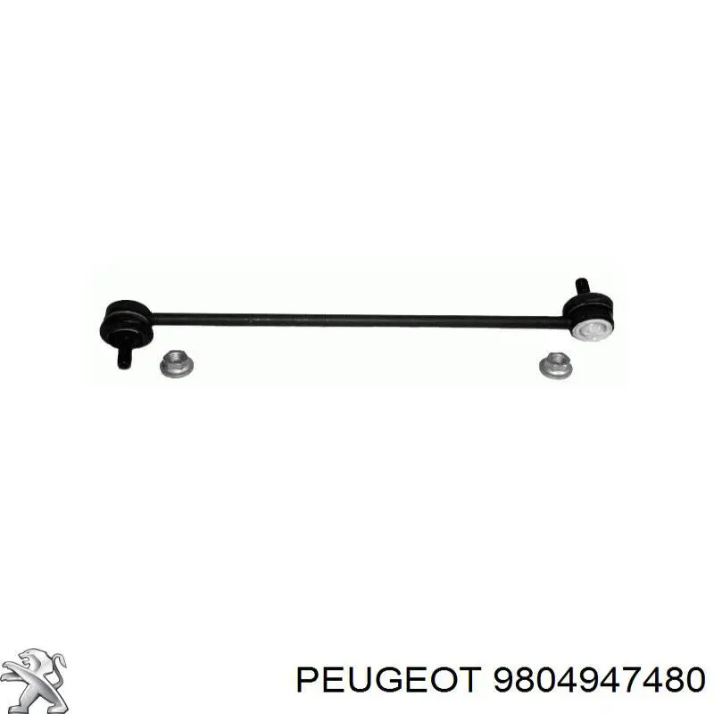 9804947480 Peugeot/Citroen Montante de estabilizador dianteiro