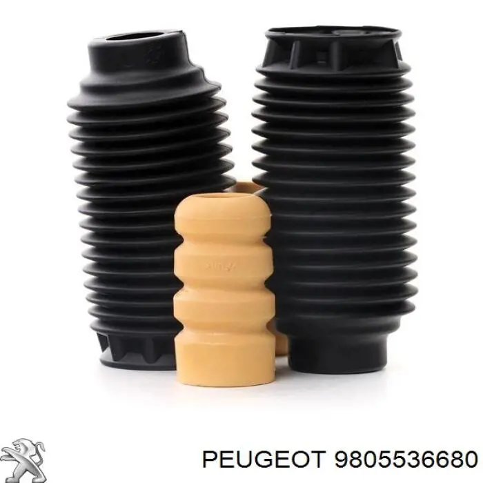 Compre 9805536680 Peugeot/Citroen Pára-choque (grade de proteção) de amortecedor traseiro