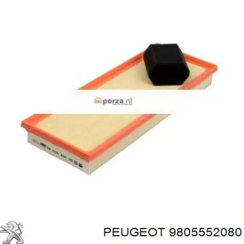 Filtro de ar 9805552080 Peugeot/Citroen