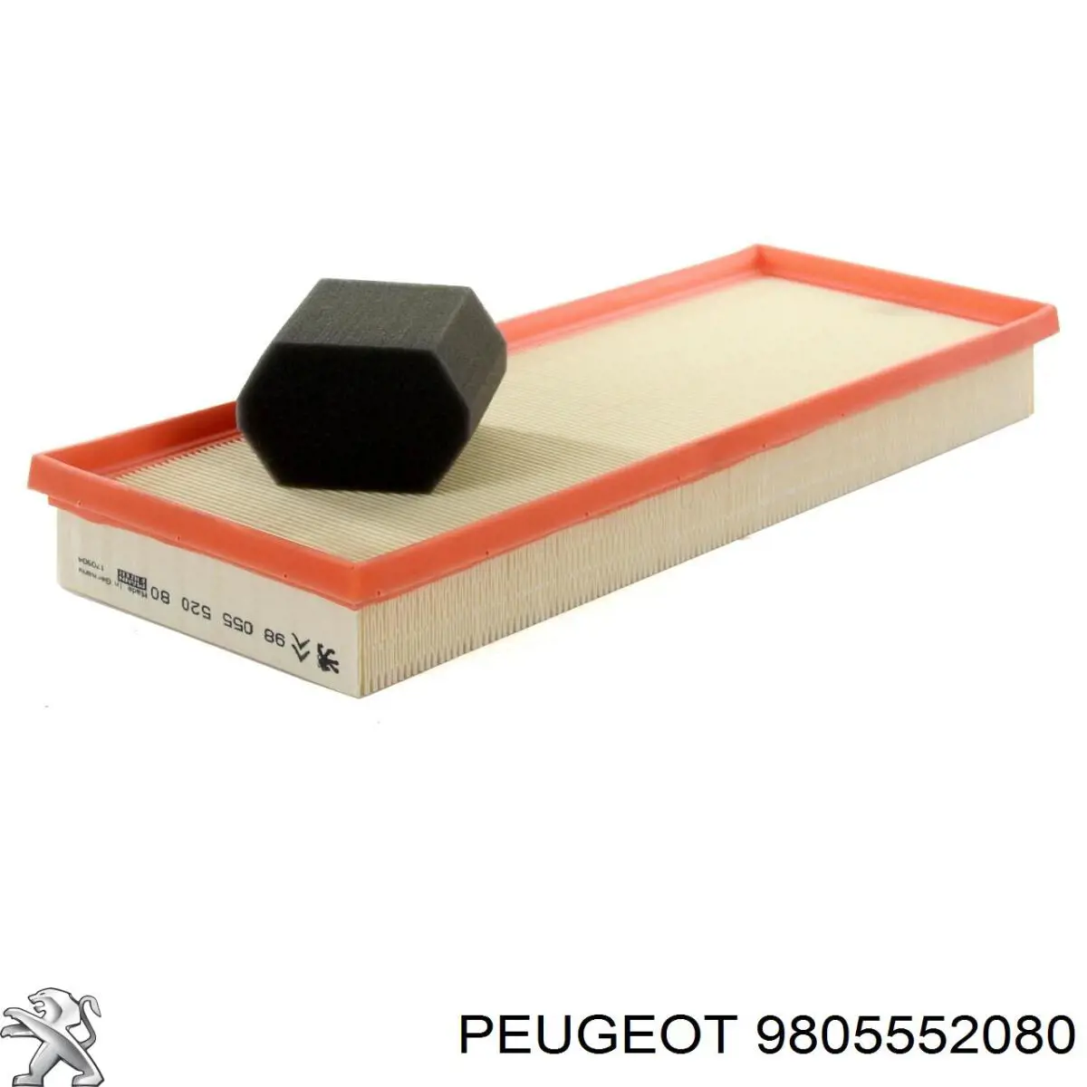 Filtro de ar Peugeot/Citroen 9805552080