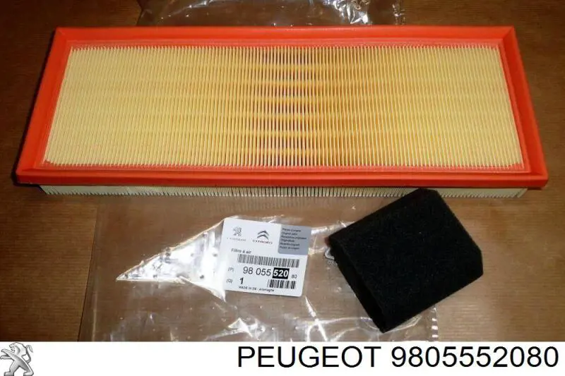 Filtro de ar Peugeot/Citroen 9805552080 preço, a partir de 13,30 USD