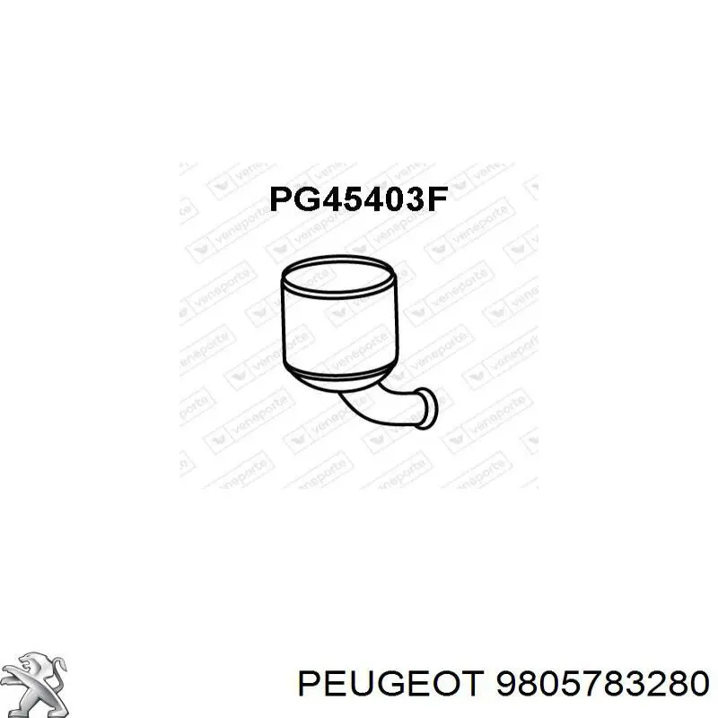 Compre 9677017080 Peugeot/Citroen Convertidor - catalisador