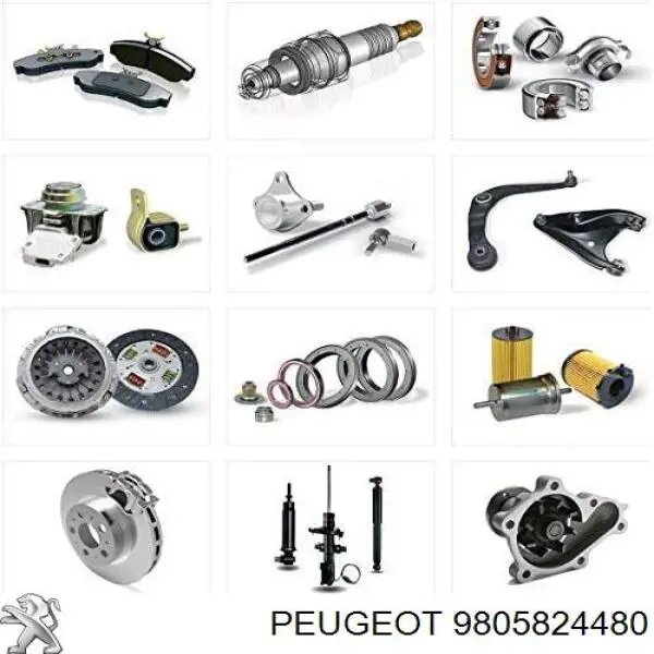 Amortecedor dianteiro esquerdo Peugeot/Citroen 9805824480 preço, a partir de 47,42 USD