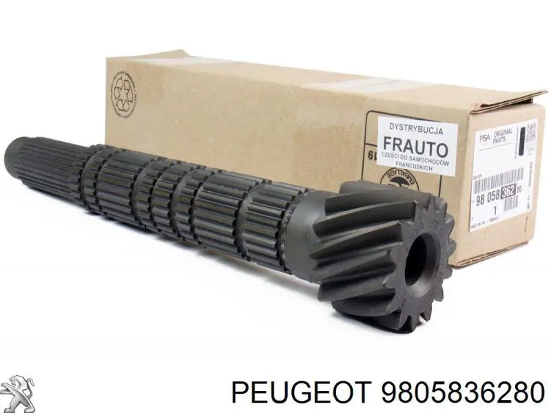 Eixo primário da caixa de câmbio Peugeot/Citroen 9805836280 preço, a partir de 308,36 USD