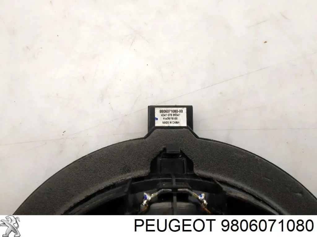 9806071080 Peugeot/Citroen Alto-falante da porta dianteira