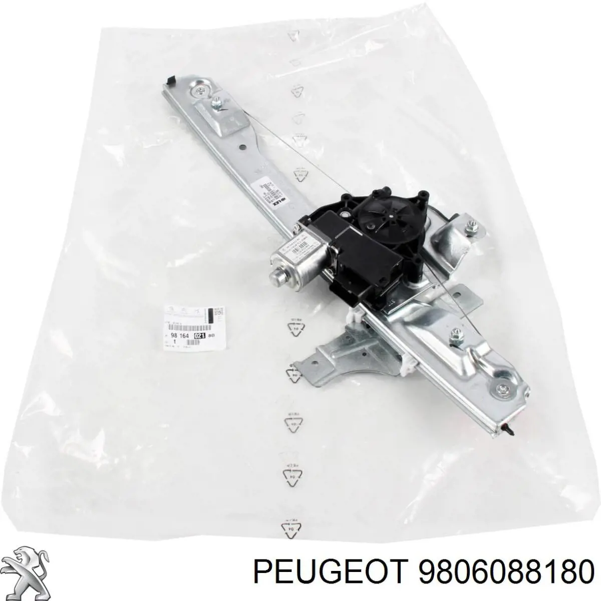 Mecanismo de acionamento de vidro da porta dianteira esquerda Peugeot/Citroen 9806088180 preço, a partir de 74,91 USD
