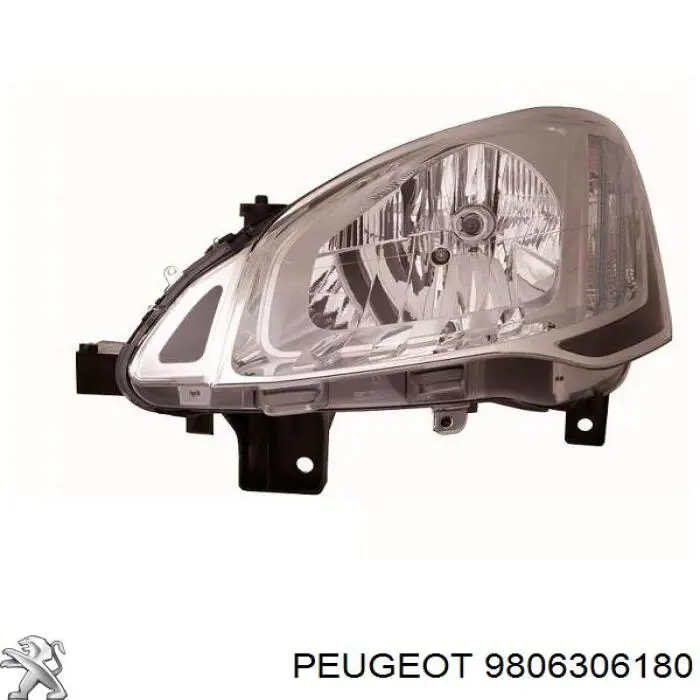 9806306180 Peugeot/Citroen Luz esquerda
