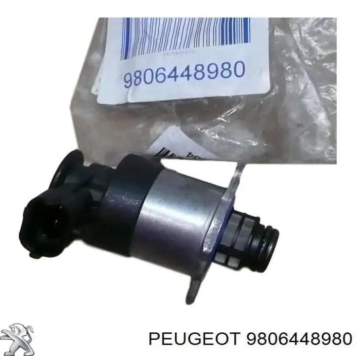 Compre 9806448980 Peugeot/Citroen Válvula de regulação de pressão (válvula de redução da Bomba de Combustível de Pressão Alta) Common-Rail-System