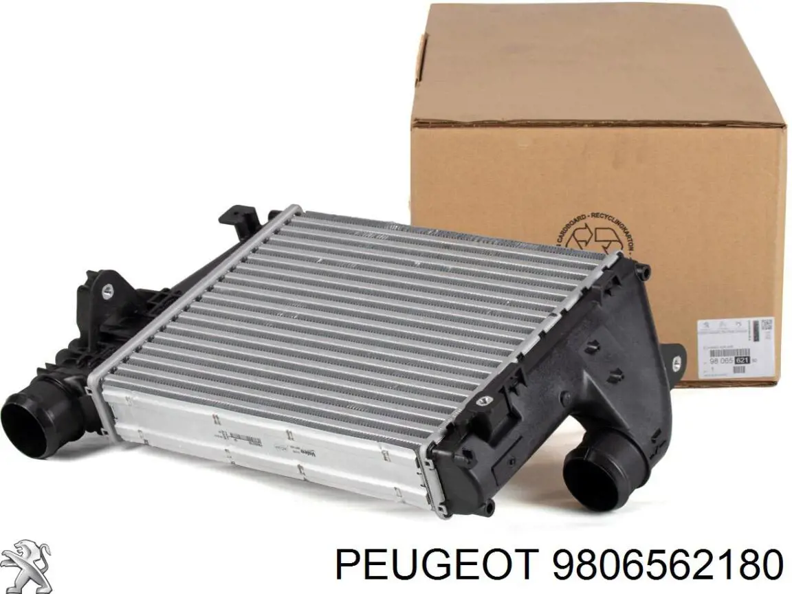 9806562180 Peugeot/Citroen Radiador de intercooler