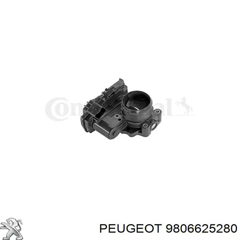 9806625280 Ford Válvula de borboleta montada