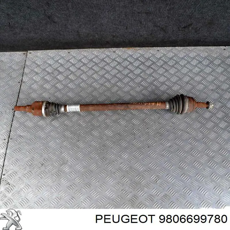 1610205680 Peugeot/Citroen Semieixo (acionador) dianteiro direito