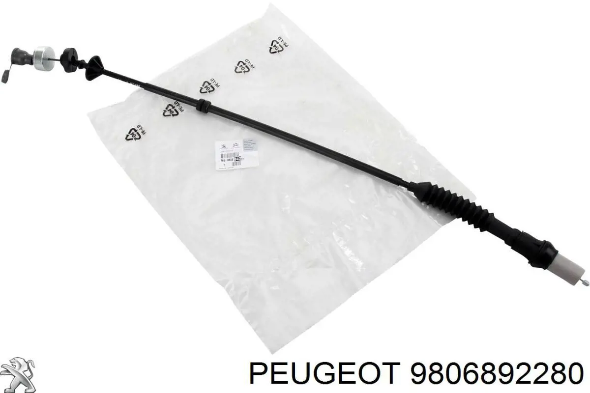 Compre 9806892280 Peugeot/Citroen Cabo de embraiagem