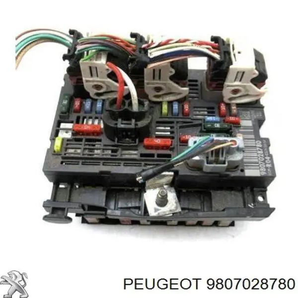 9807028780 Peugeot/Citroen Unidade de dispositivos de segurança