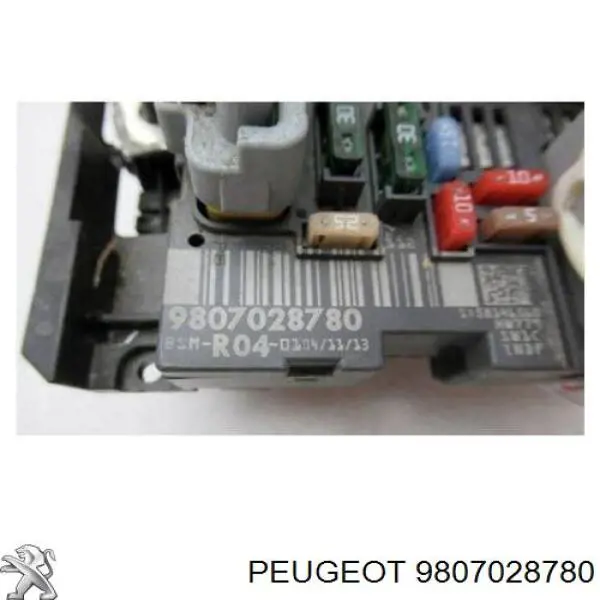 Compre 9807028780 Peugeot/Citroen Unidade de dispositivos de segurança